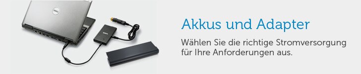 Akkus und Adapter